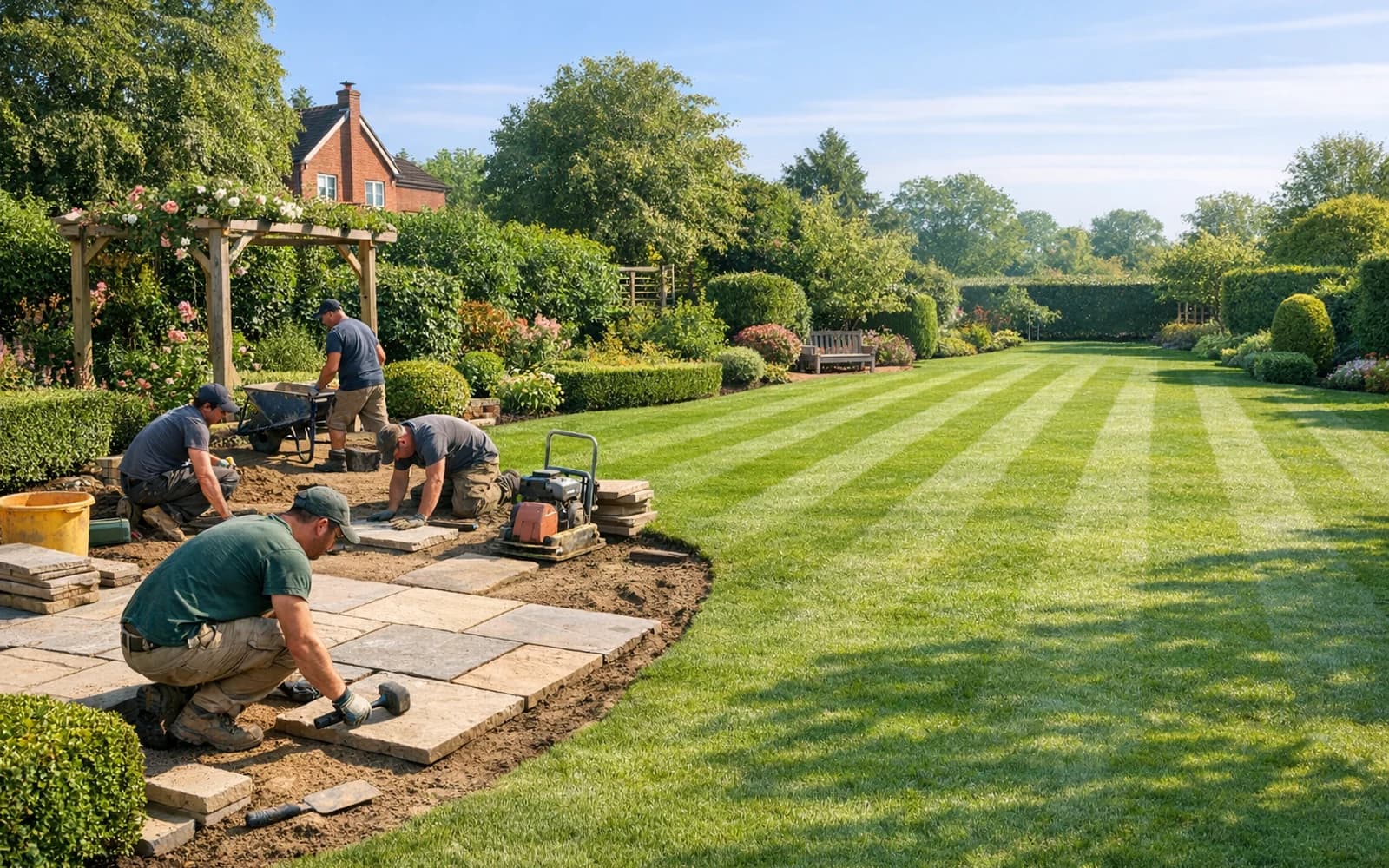 Green Horizon Landscaping website preview