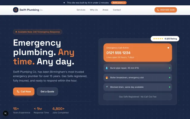 Swift Plumbing Co. preview